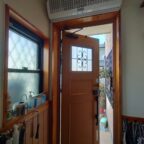 エアーカーテンを設置しました