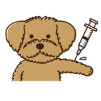 今日はれあくんだけ混合ワクチン